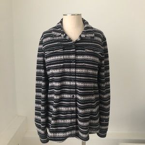 Eddie Bauer Fleece Button Up